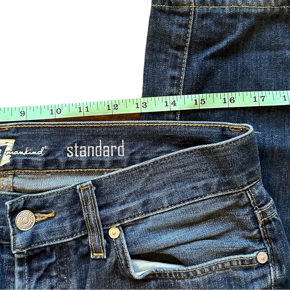 7 for all Mankind Standard Button-fly Denim Jeans - Picture 4 of 6